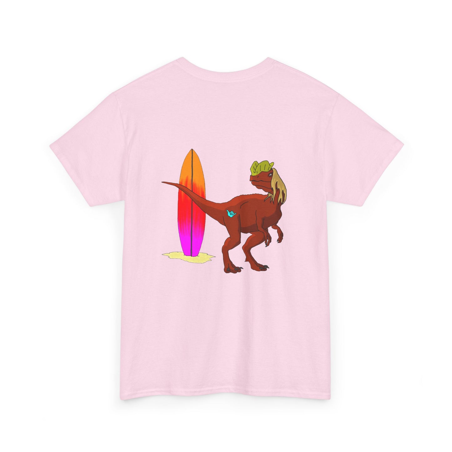 Surfing Dilophosaurus