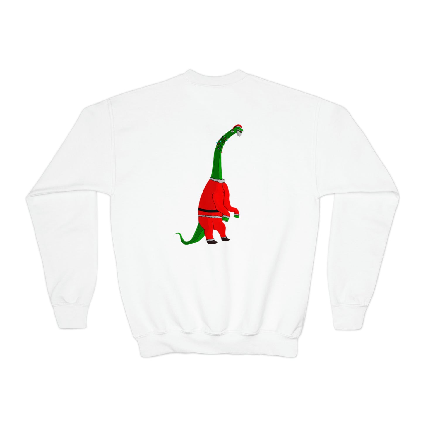 Santa Bronto - Youth Crewneck Sweatshirt