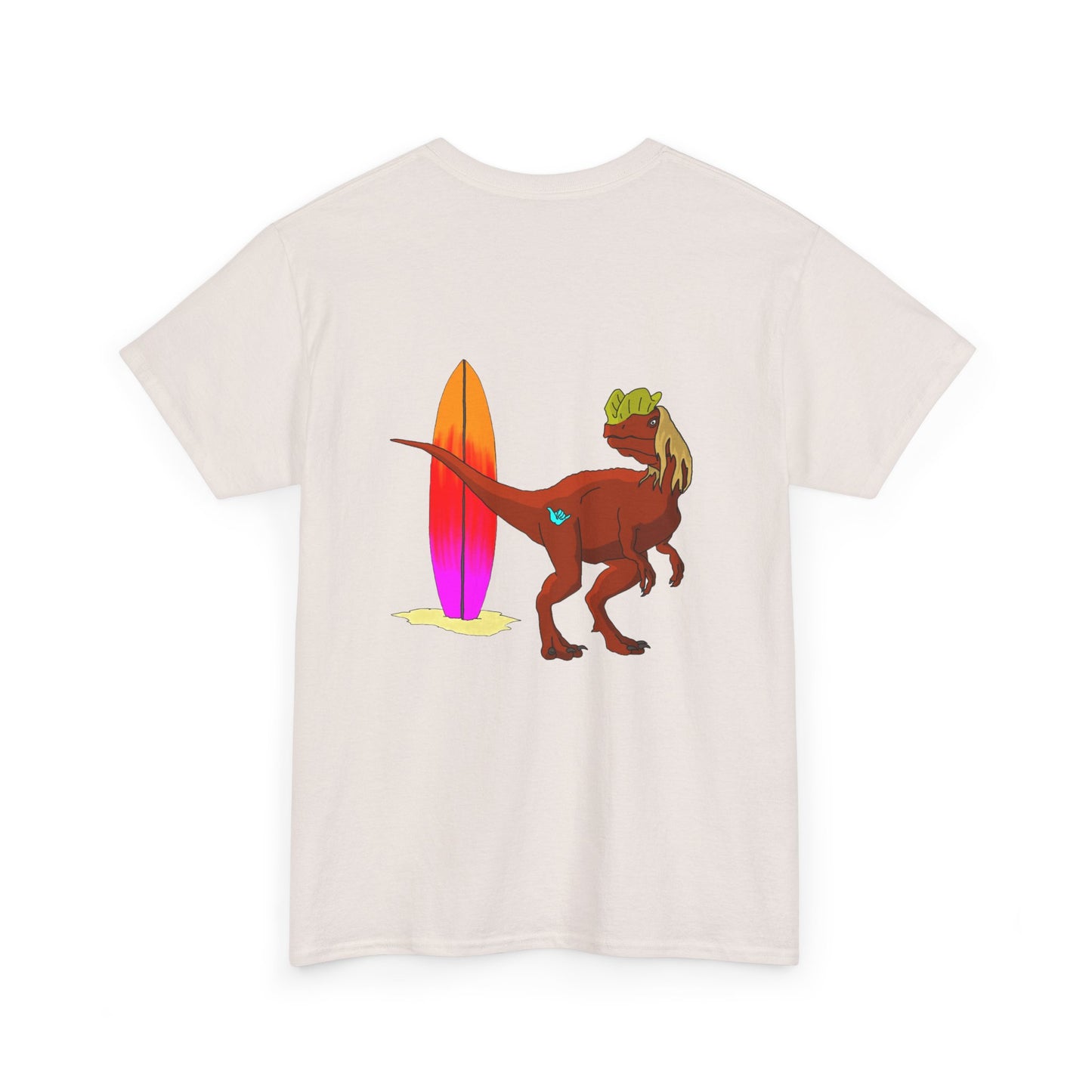 Surfing Dilophosaurus