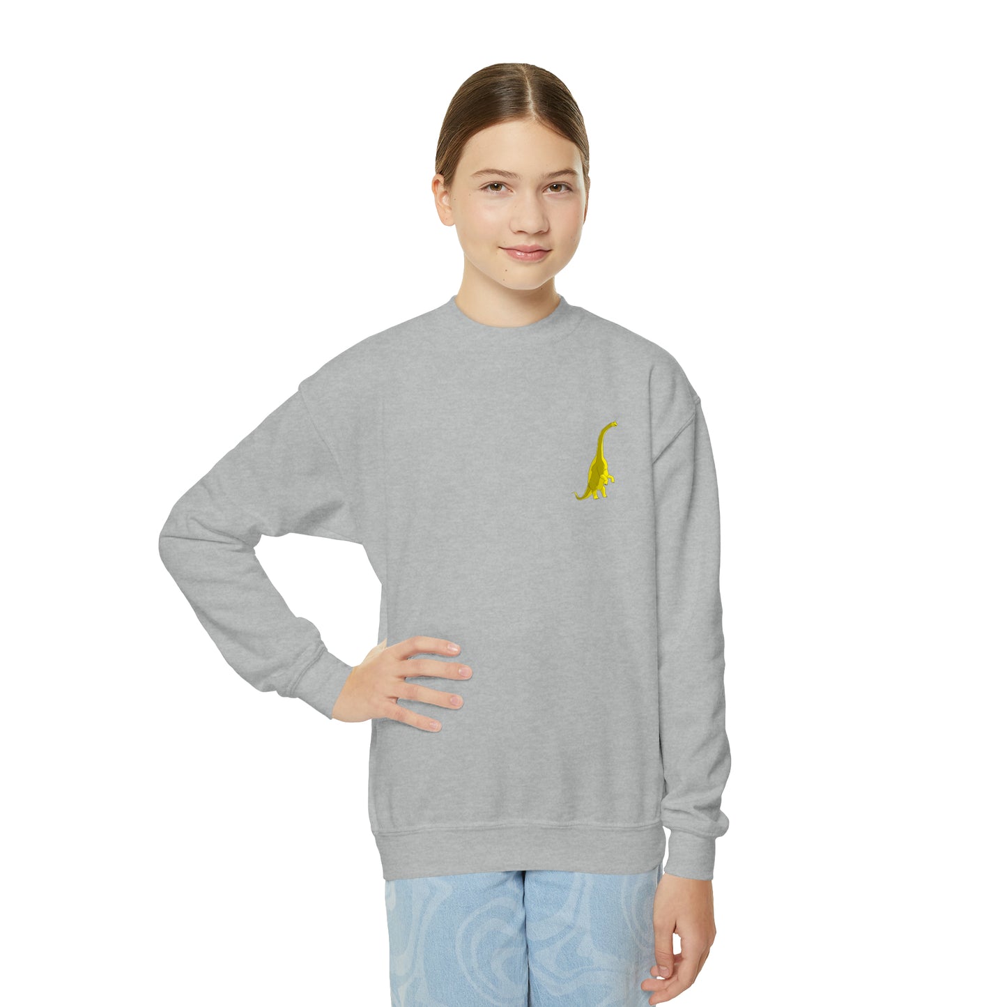 Yellow Bronto - Youth Crewneck Sweatshirt