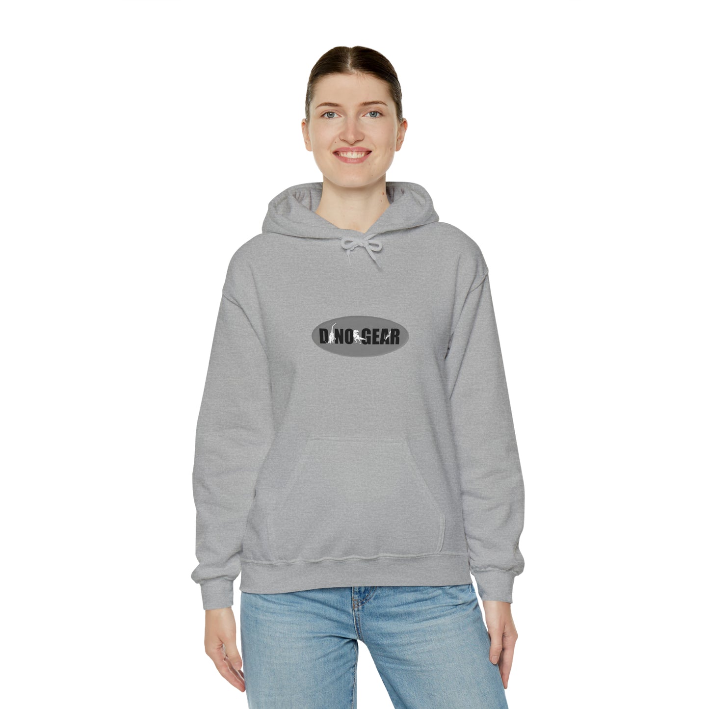 Dino-Gear: Fireman Rex - Unisex Heavy Blend™ Hooded Sweatshirt