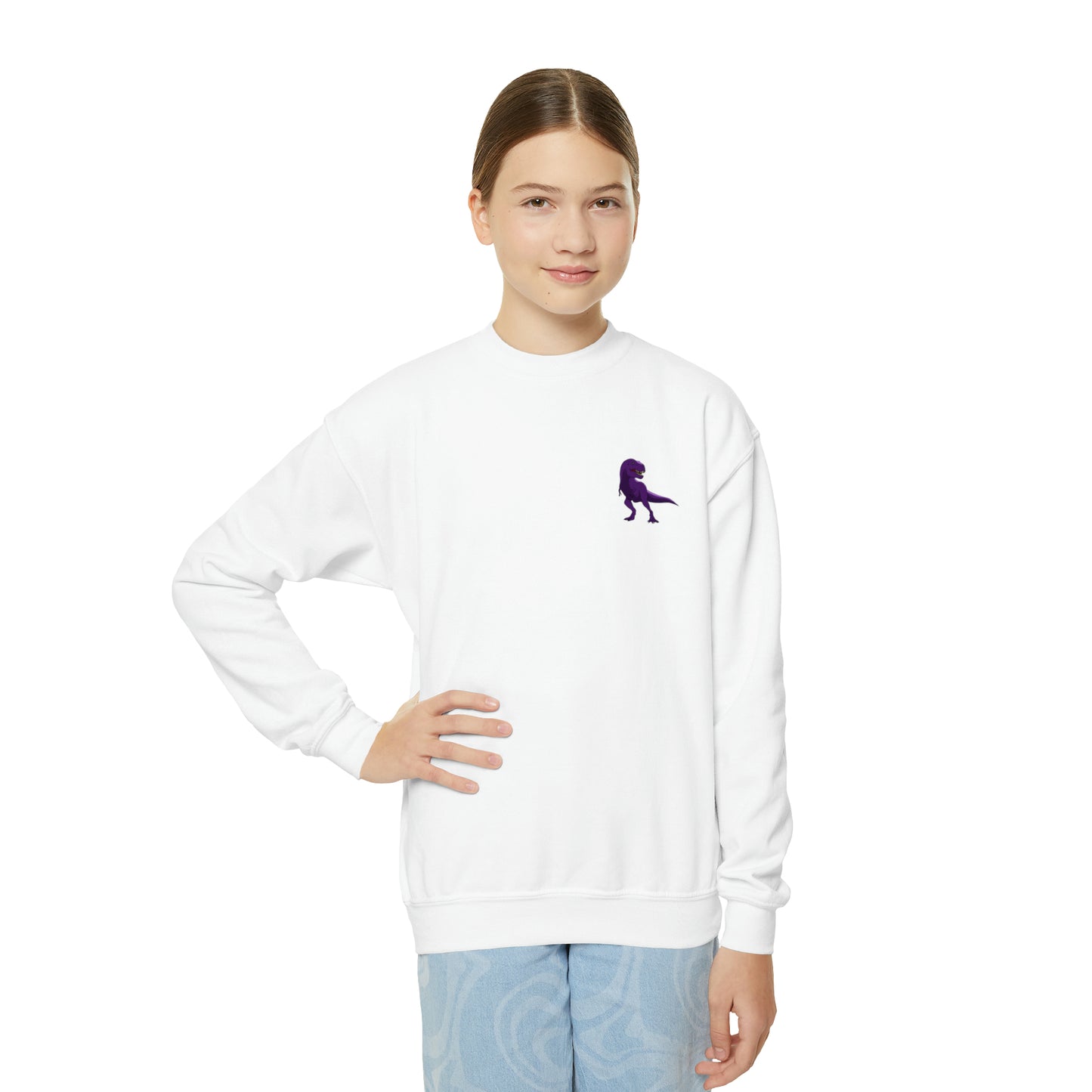 Dino-Gear: Rex - Youth Crewneck Sweatshirt