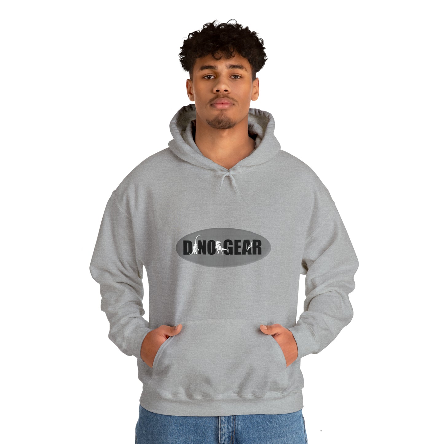 Dino-Gear: Police Rex - Unisex Heavy Blend™ Hooded Sweatshirt