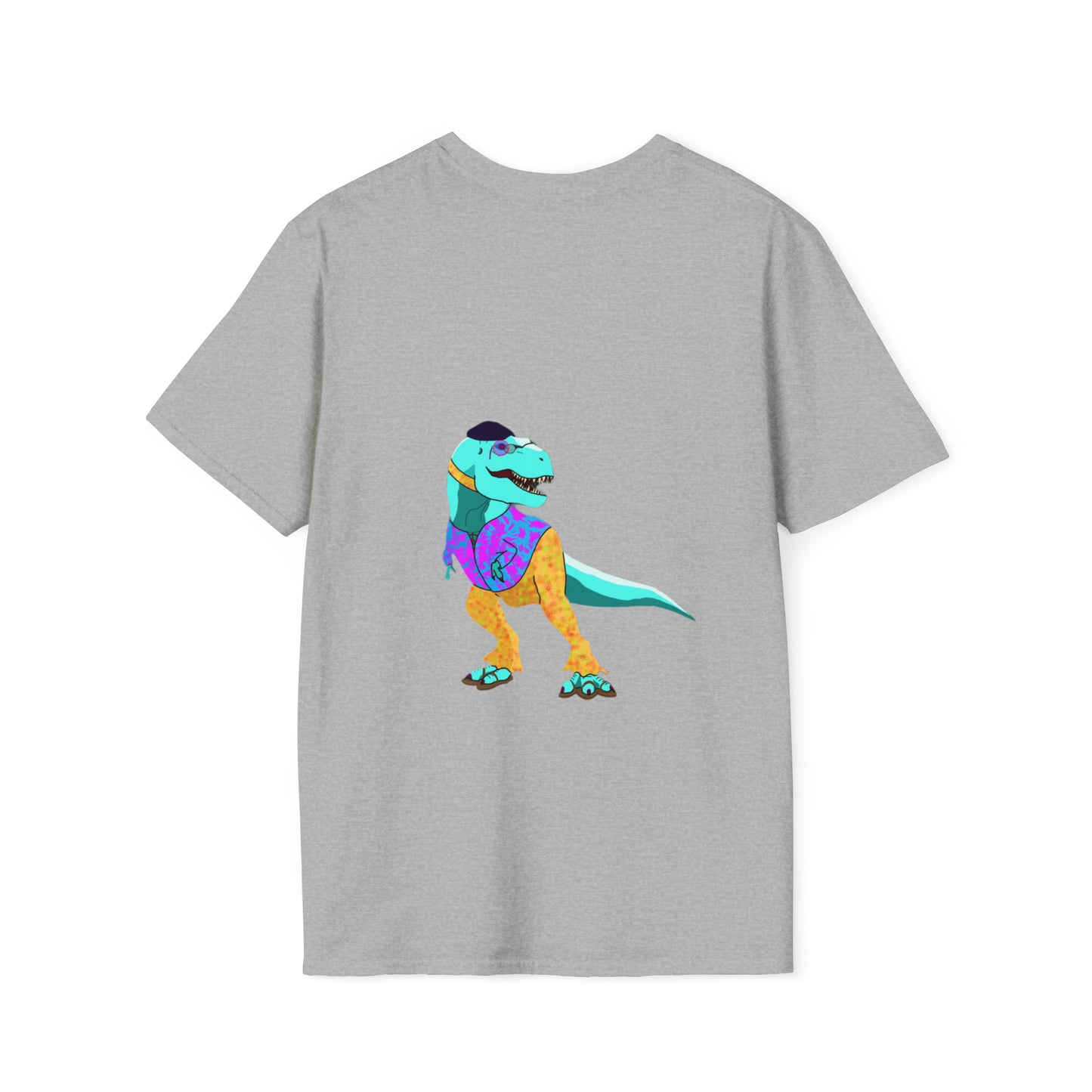 Groovy Rex - Unisex Softstyle T-Shirt