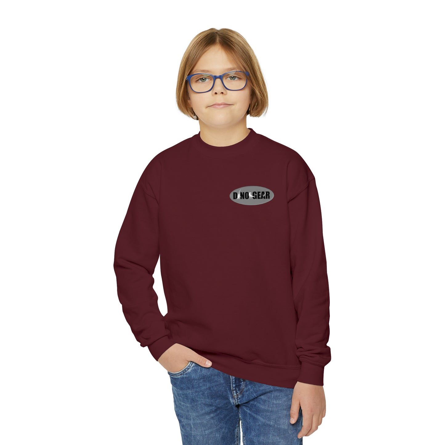 Santa Bronto - Youth Crewneck Sweatshirt