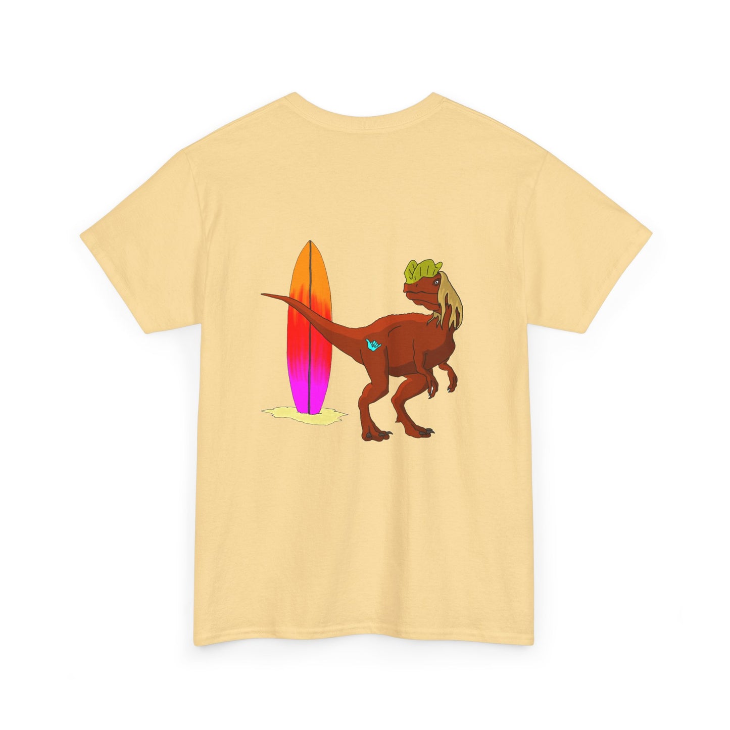 Surfing Dilophosaurus