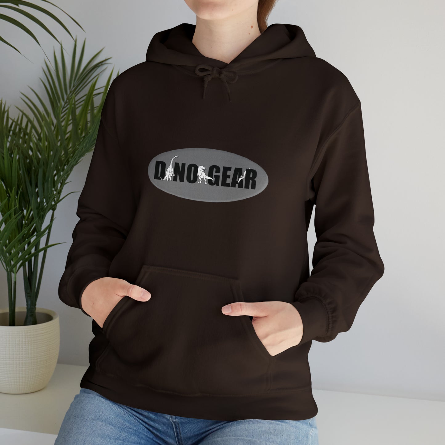 Dino-Gear: Nurse Rex - Unisex Heavy Blend™ Hooded Sweatshirt