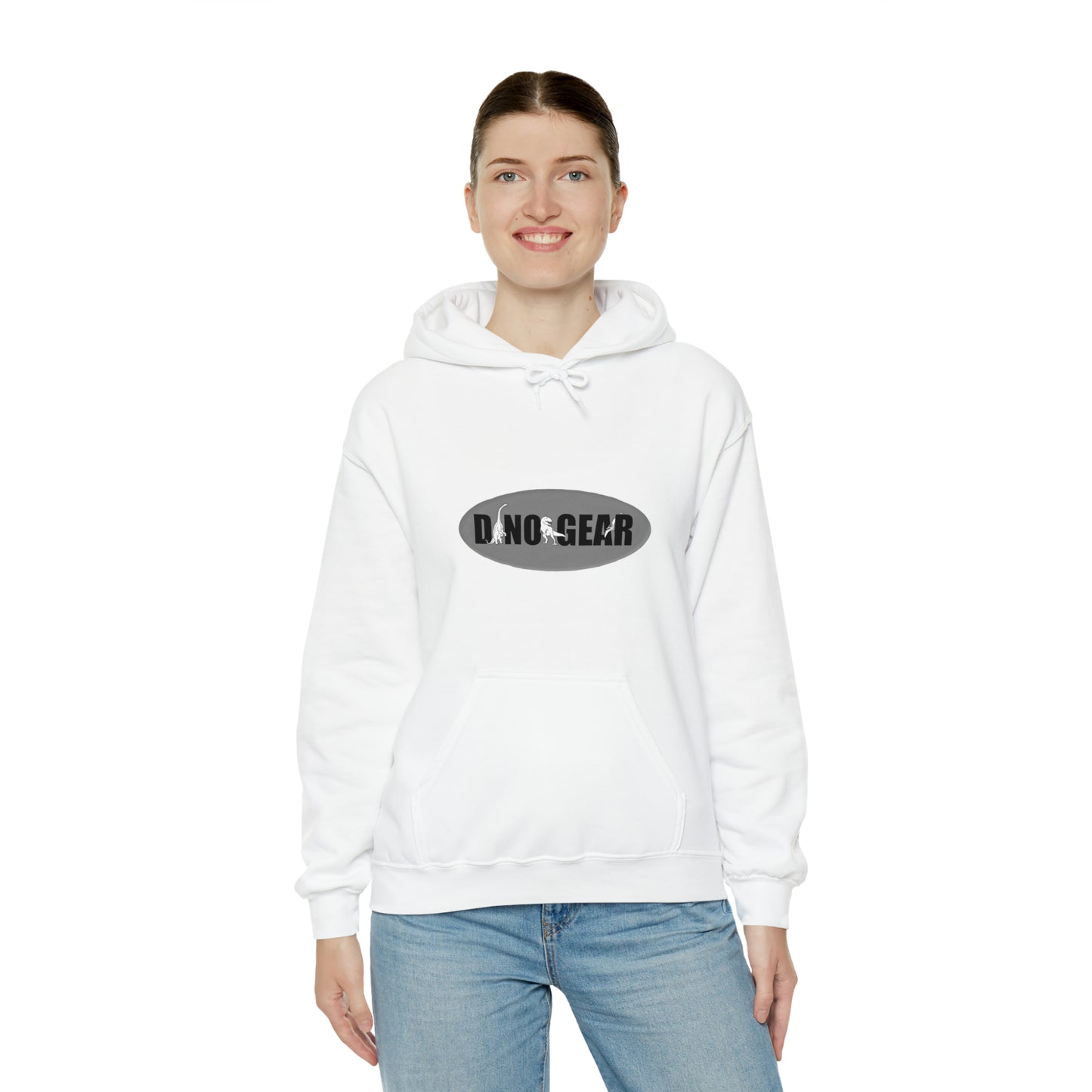 Dino-Gear: Police Rex - Unisex Heavy Blend™ Hooded Sweatshirt