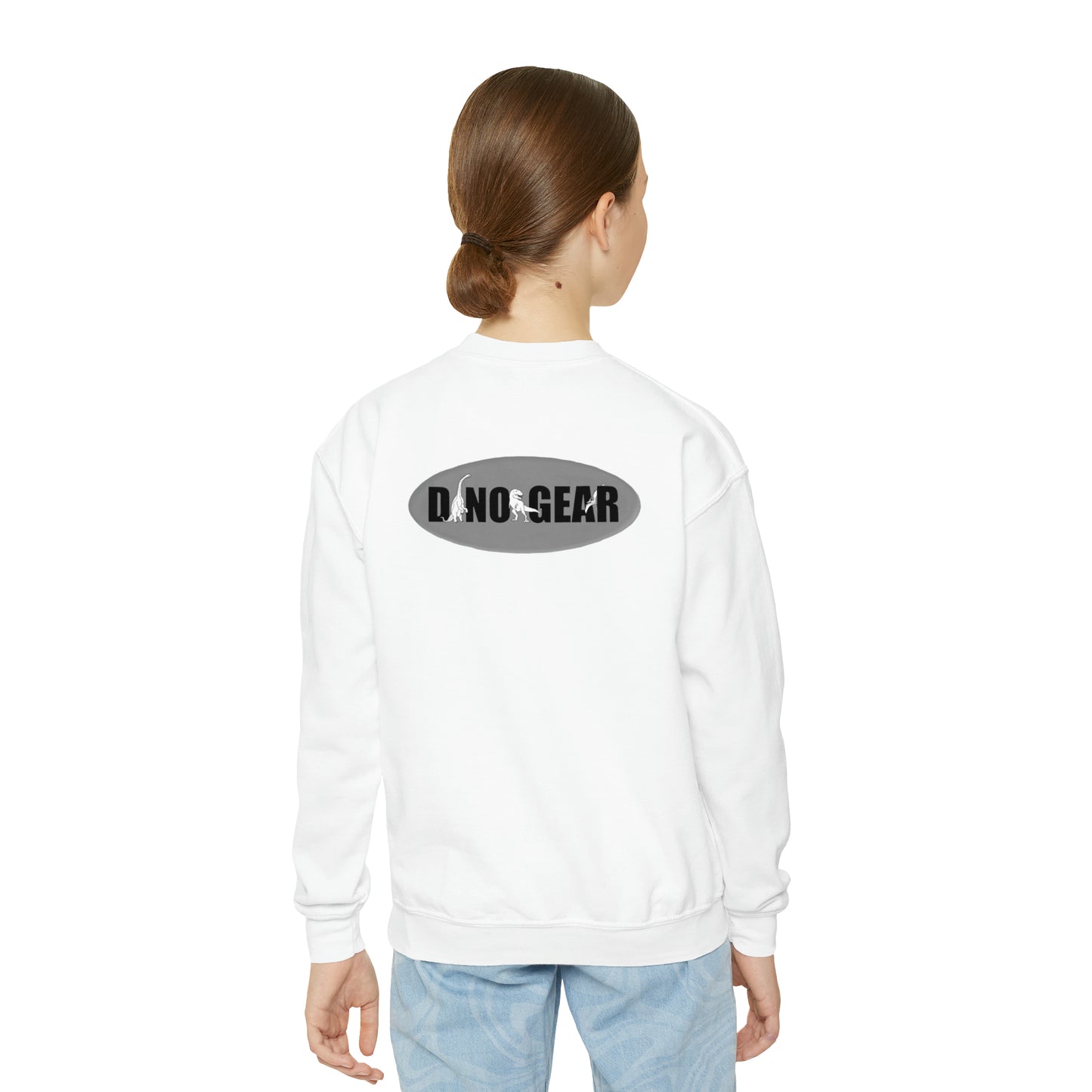 Dino-Gear: Rex - Youth Crewneck Sweatshirt