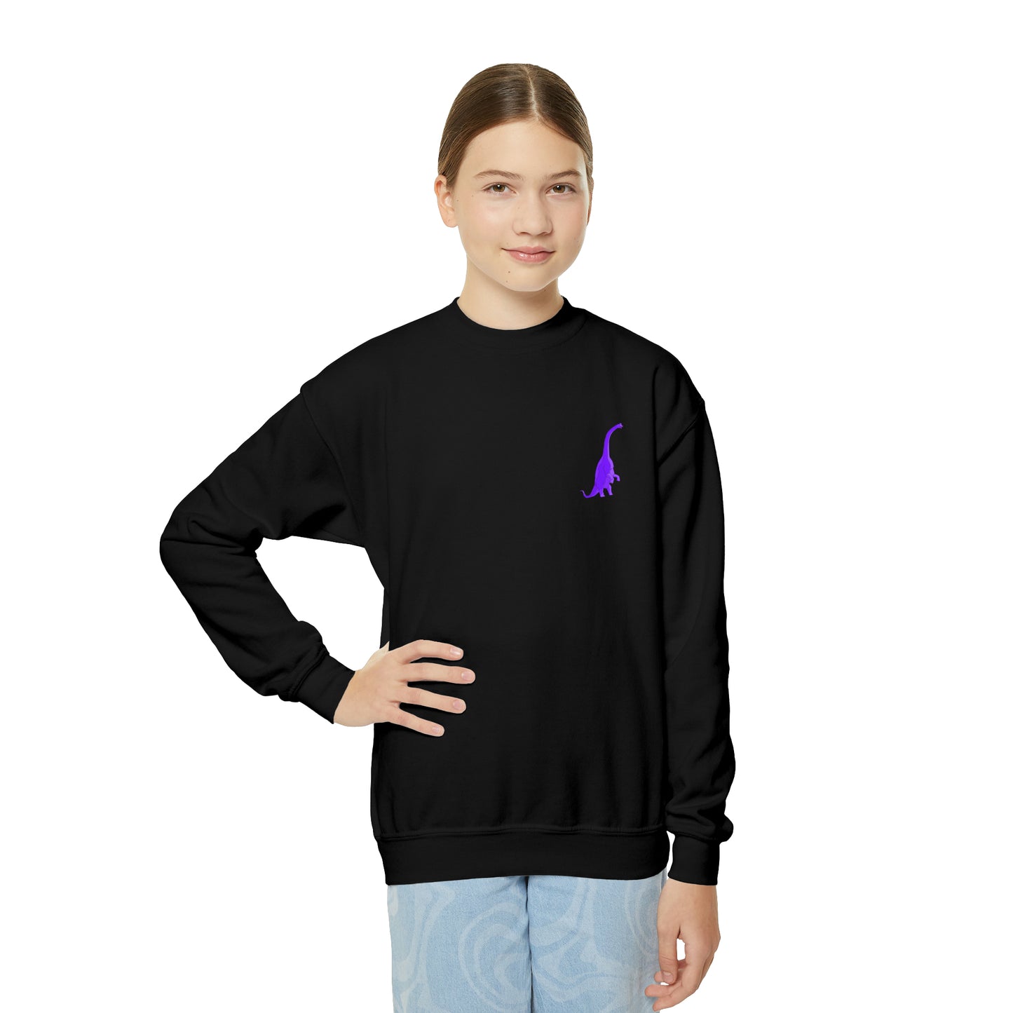 Purple Bronto - Youth Crewneck Sweatshirt