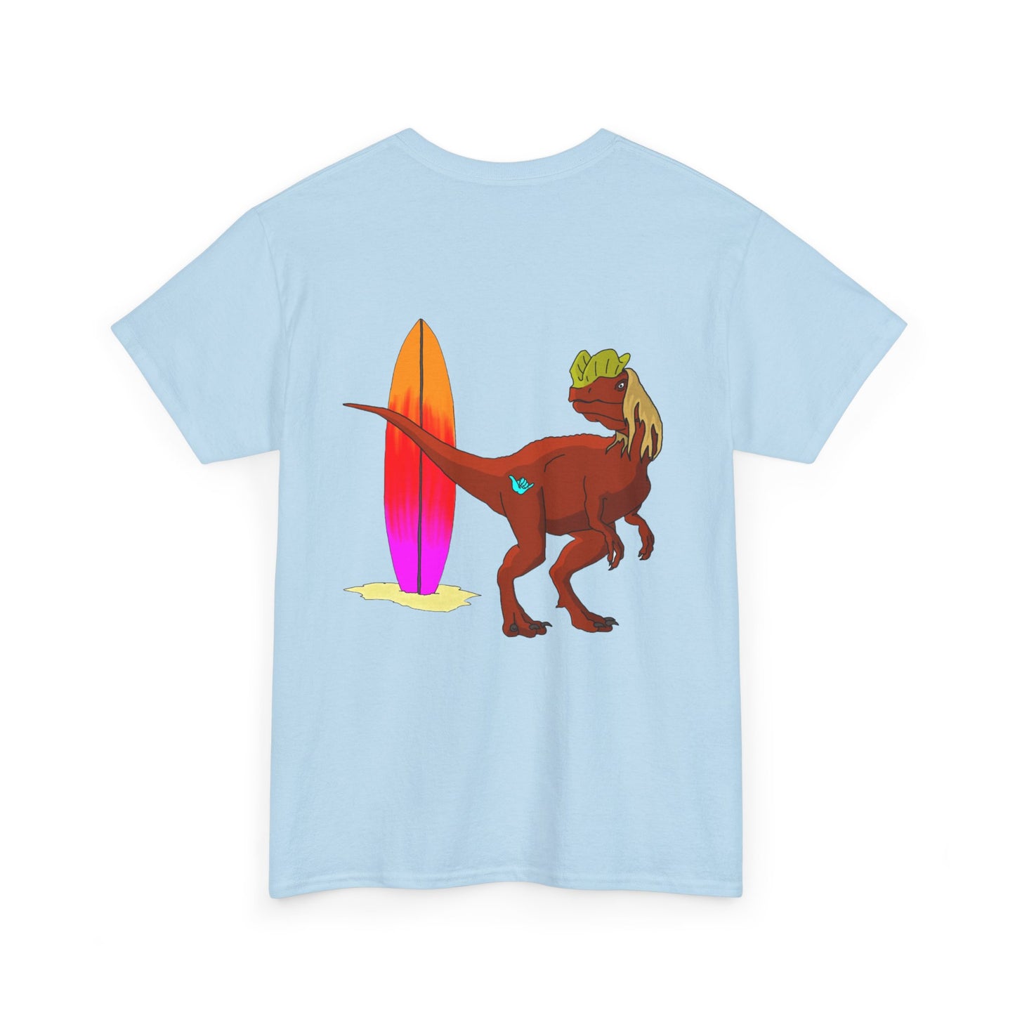 Surfing Dilophosaurus