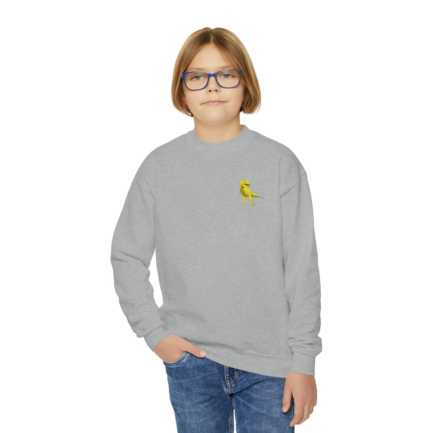 Dino-Gear: Rex - Youth Crewneck Sweatshirt