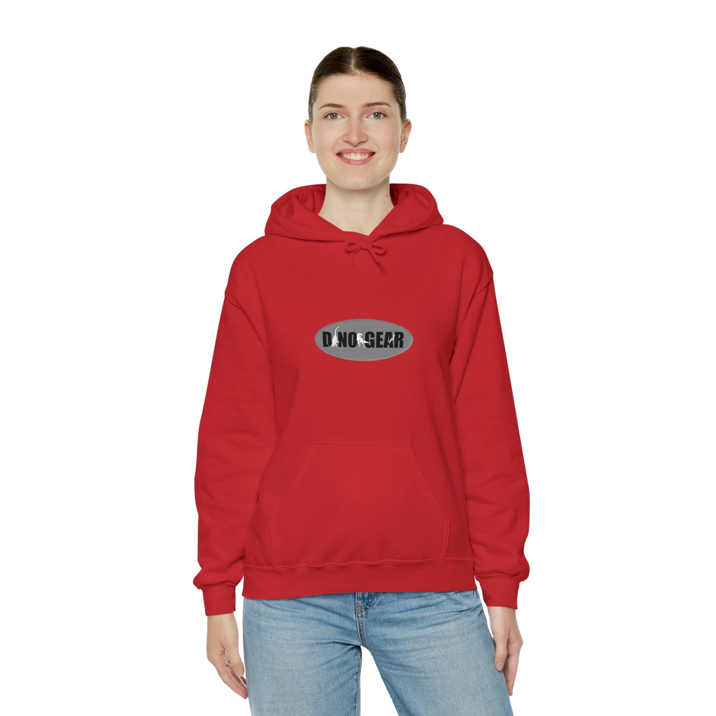 Dino-Gear: Fireman Rex - Unisex Heavy Blend™ Hooded Sweatshirt