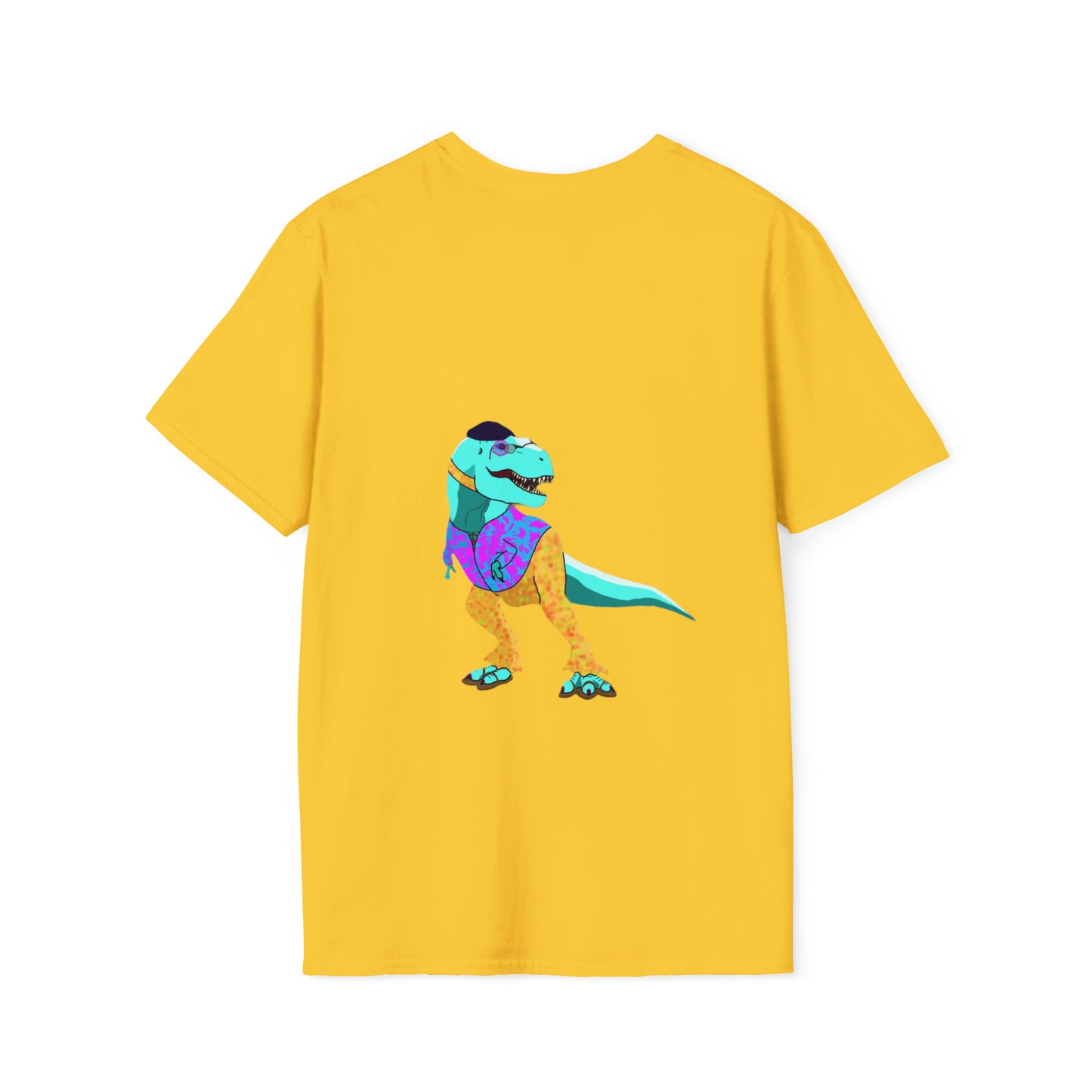 Groovy Rex - Unisex Softstyle T-Shirt