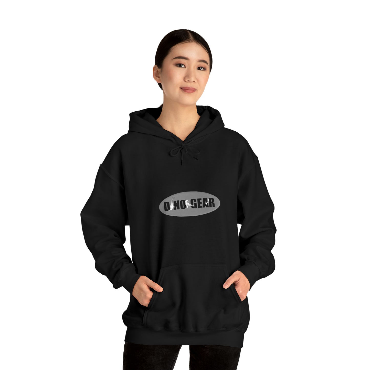 Dino-Gear: Fireman Rex - Unisex Heavy Blend™ Hooded Sweatshirt