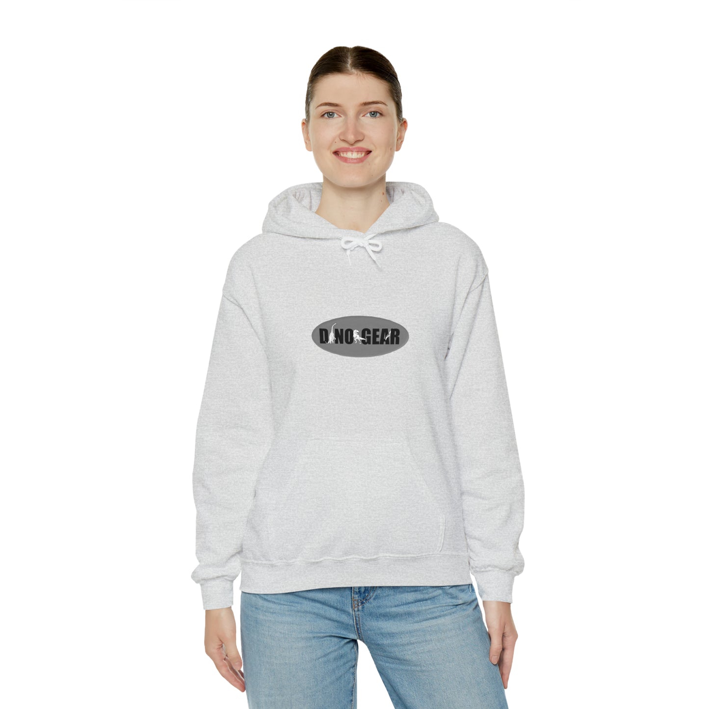 Dino-Gear: Fireman Rex - Unisex Heavy Blend™ Hooded Sweatshirt