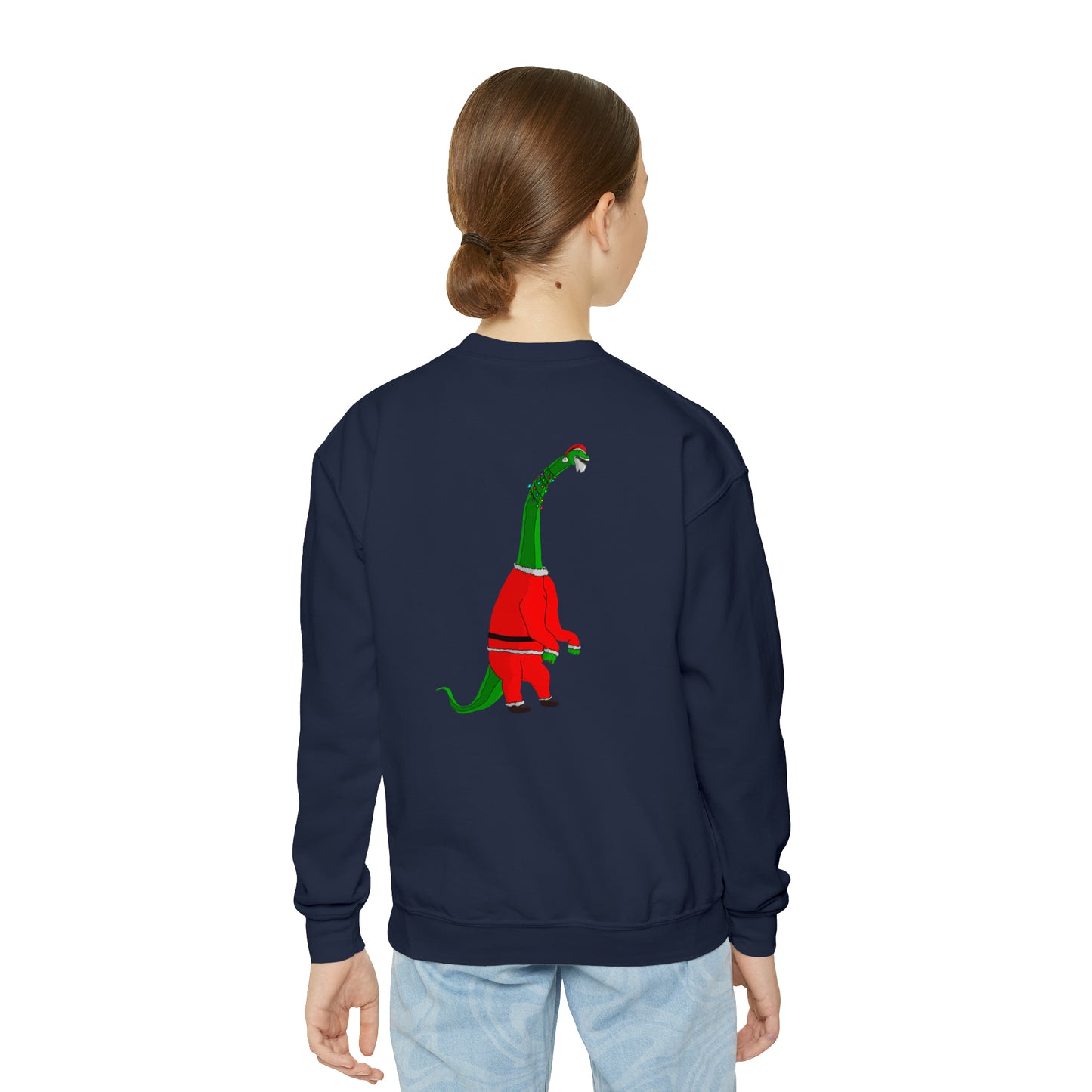 Santa Bronto - Youth Crewneck Sweatshirt