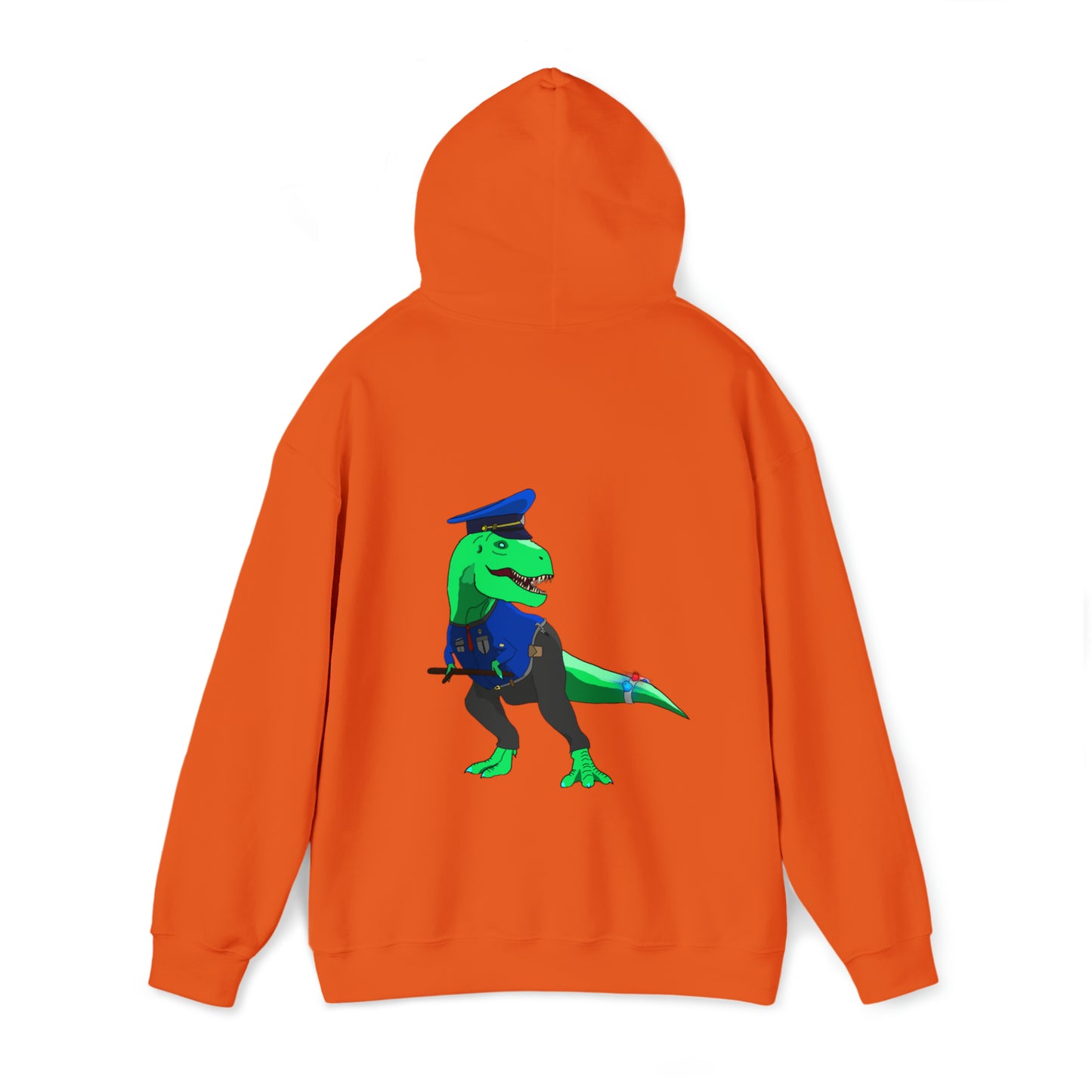 Dino-Gear: Police Rex - Unisex Heavy Blend™ Hooded Sweatshirt