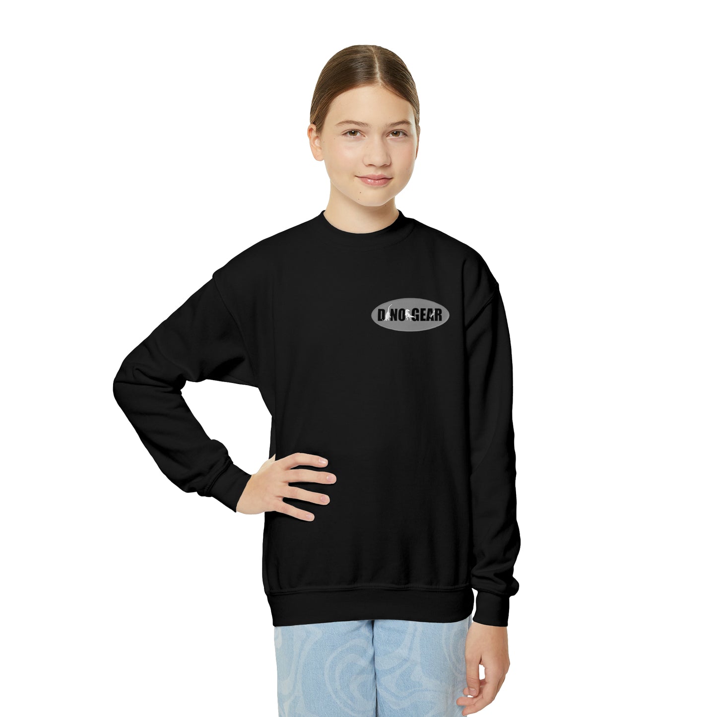 Dino-Gear: Police Rex - Youth Crewneck Sweatshirt