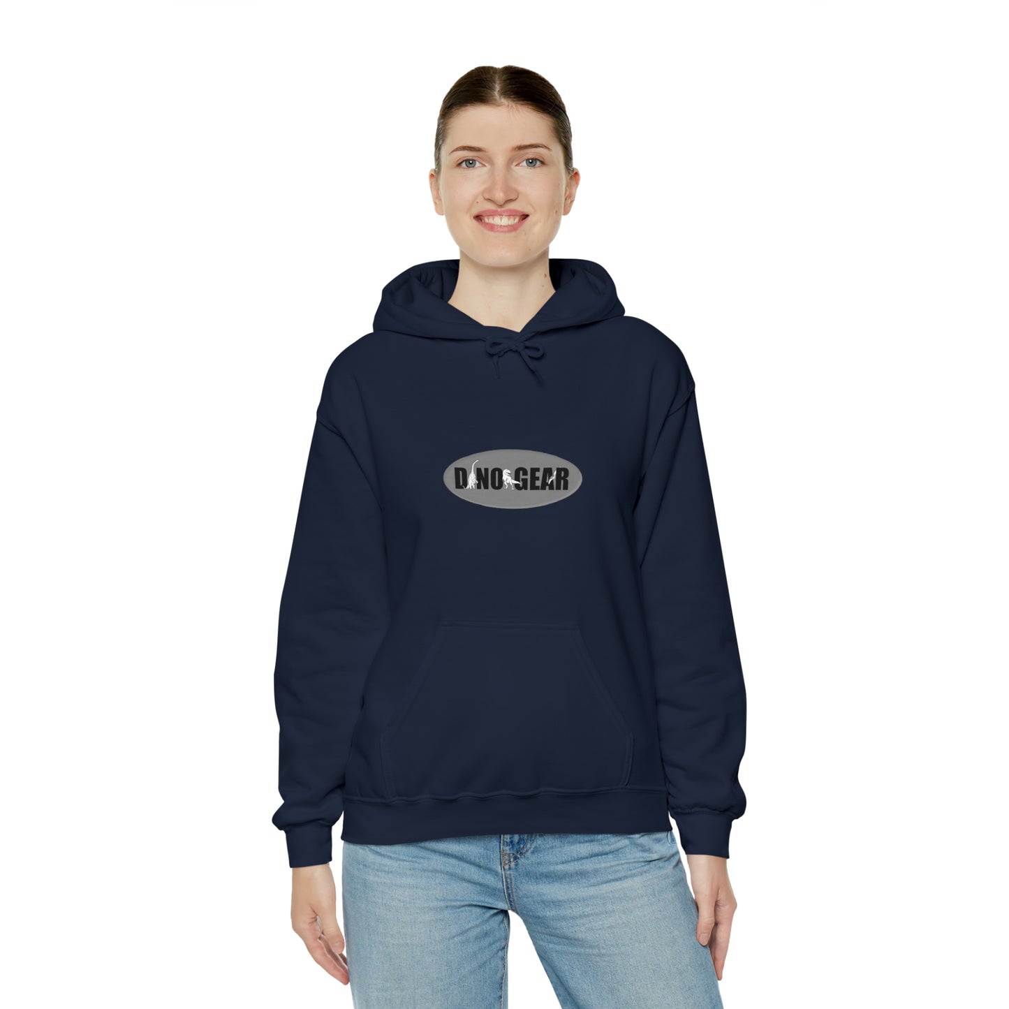 Dino-Gear: Fireman Rex - Unisex Heavy Blend™ Hooded Sweatshirt