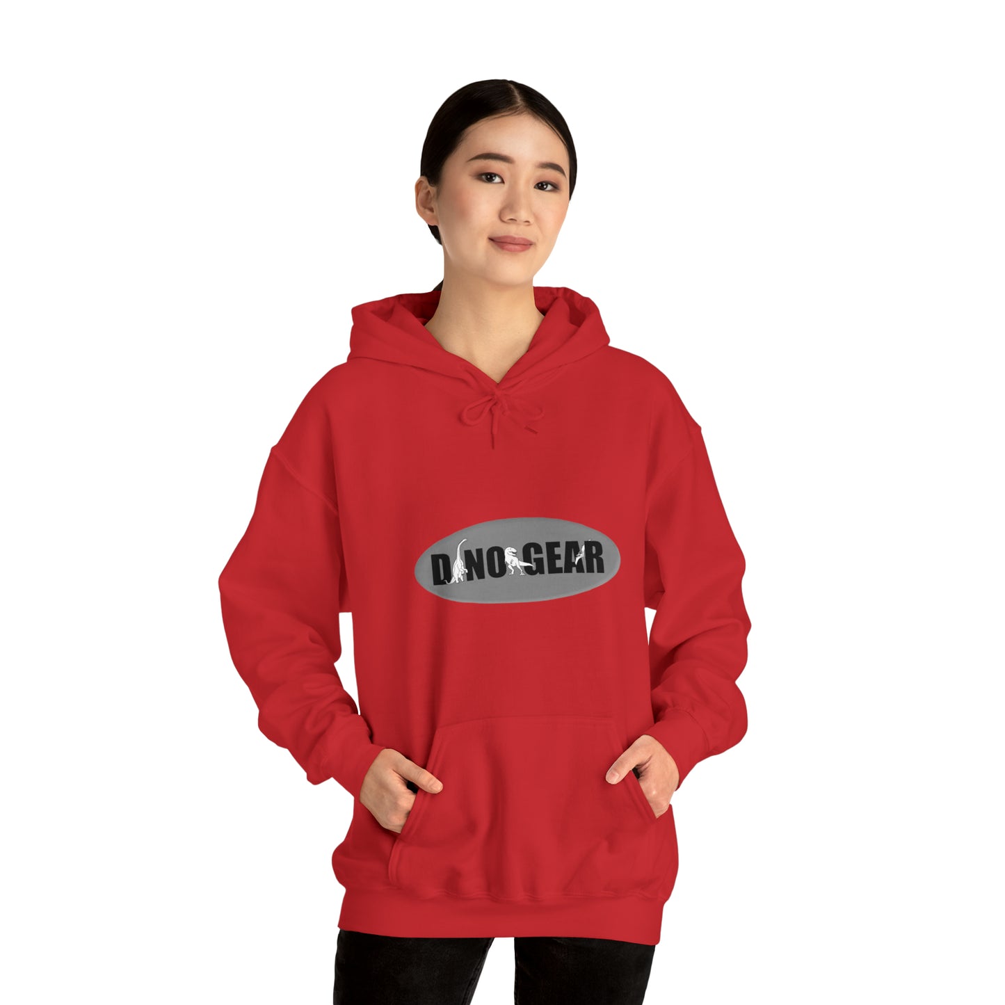 Dino-Gear: Nurse Rex - Unisex Heavy Blend™ Hooded Sweatshirt