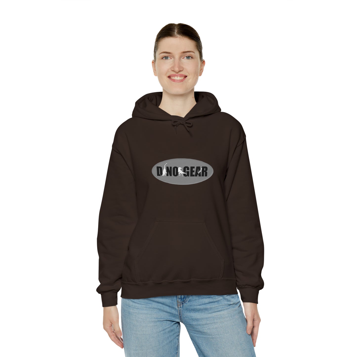 Dino-Gear: Nurse Rex - Unisex Heavy Blend™ Hooded Sweatshirt