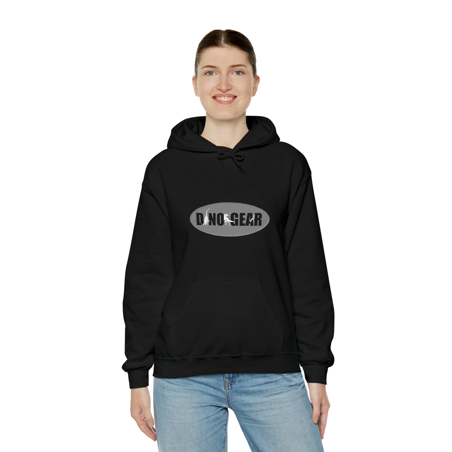 Dino-Gear: Police Rex - Unisex Heavy Blend™ Hooded Sweatshirt