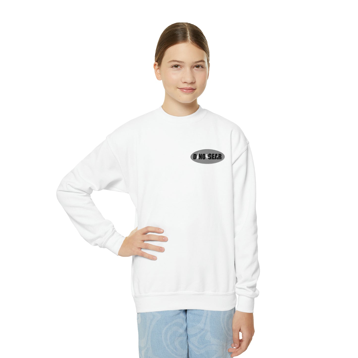 Dino-Gear: Nurse Rex - Youth Crewneck Sweatshirt