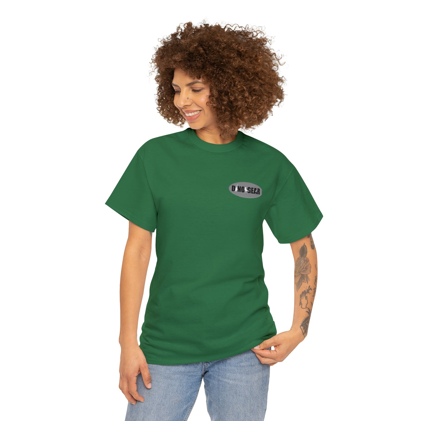 Dino-Gear: Skater Rex - Unisex Heavy Cotton Tee