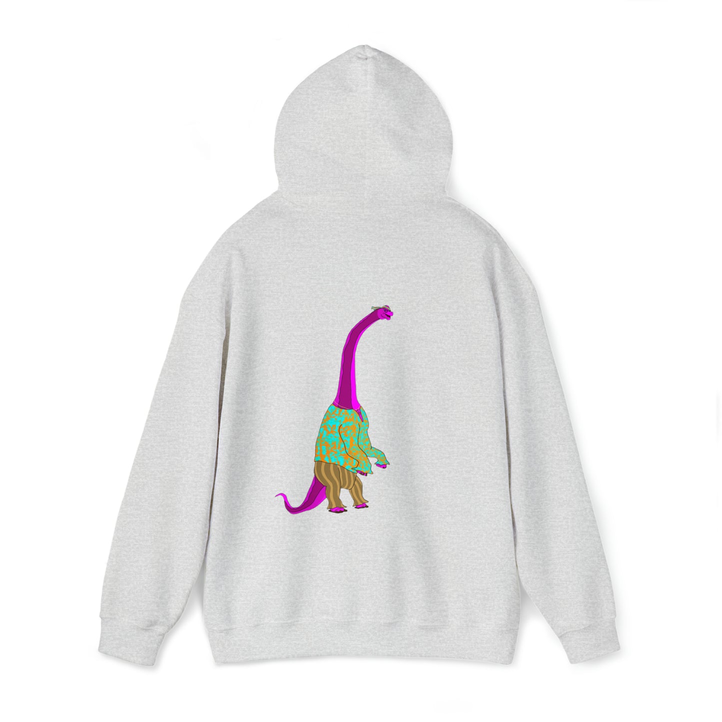 Dino-Gear: Groovy Bronto - Unisex Heavy Blend™ Hooded Sweatshirt