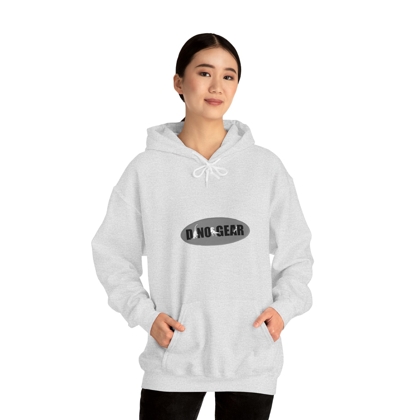 Dino-Gear: Fireman Rex - Unisex Heavy Blend™ Hooded Sweatshirt