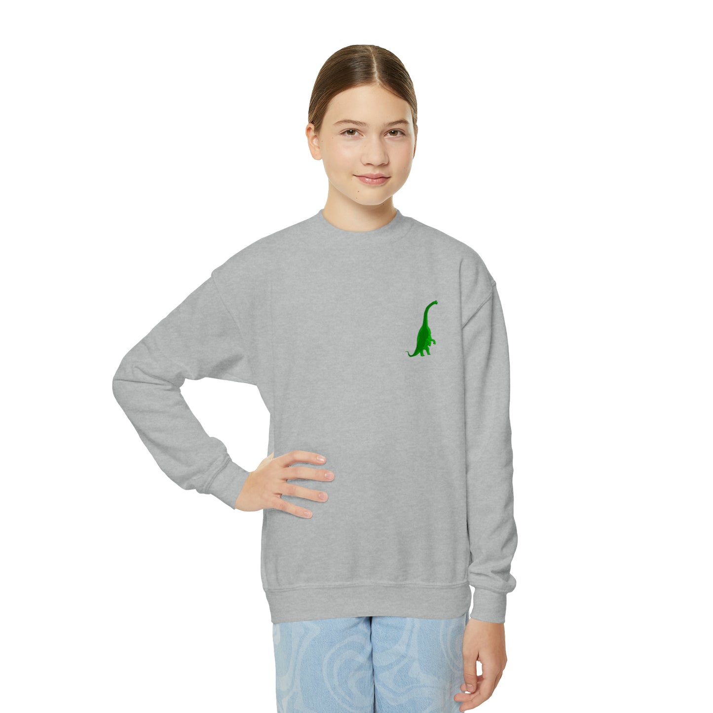 Green Bronto - Youth Crewneck Sweatshirt