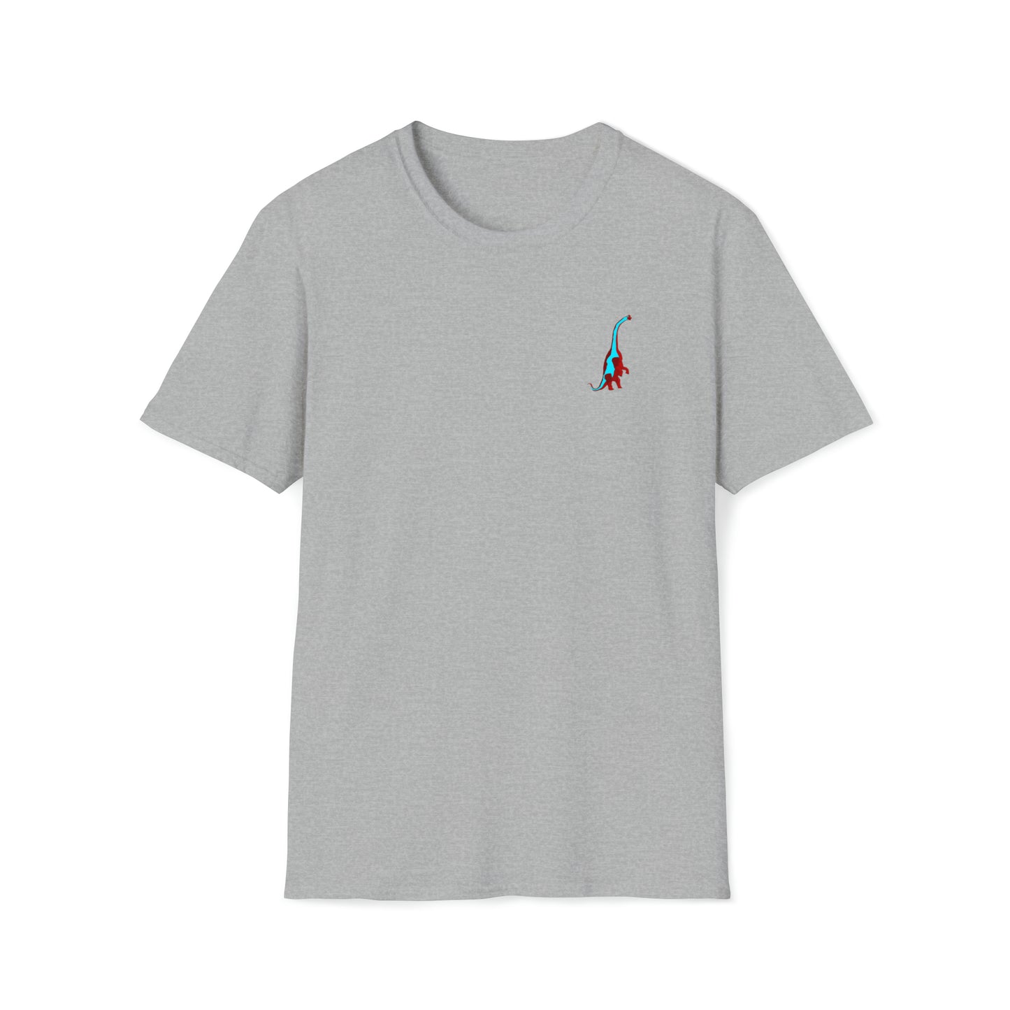 Red and Blue Bronto - Unisex Softstyle T-Shirt