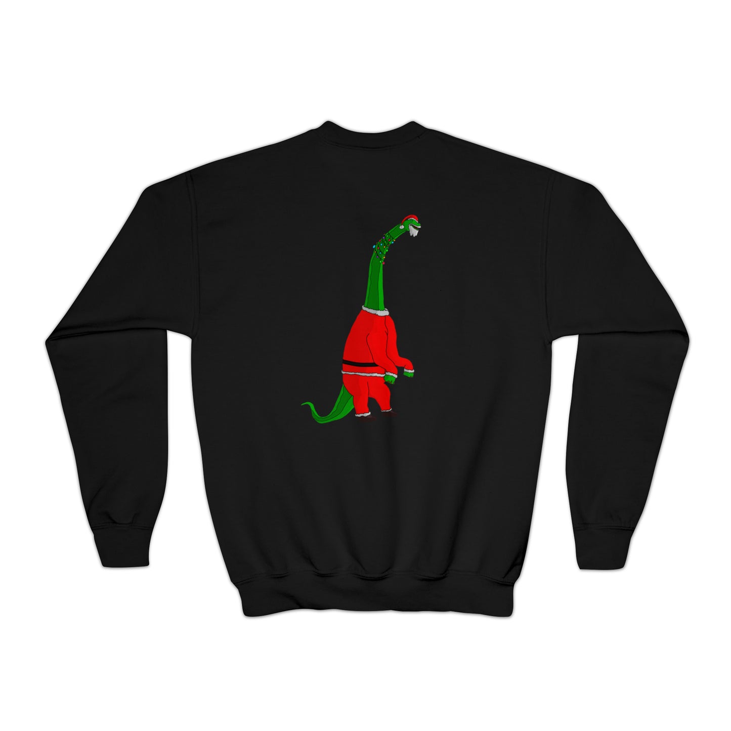 Santa Bronto - Youth Crewneck Sweatshirt