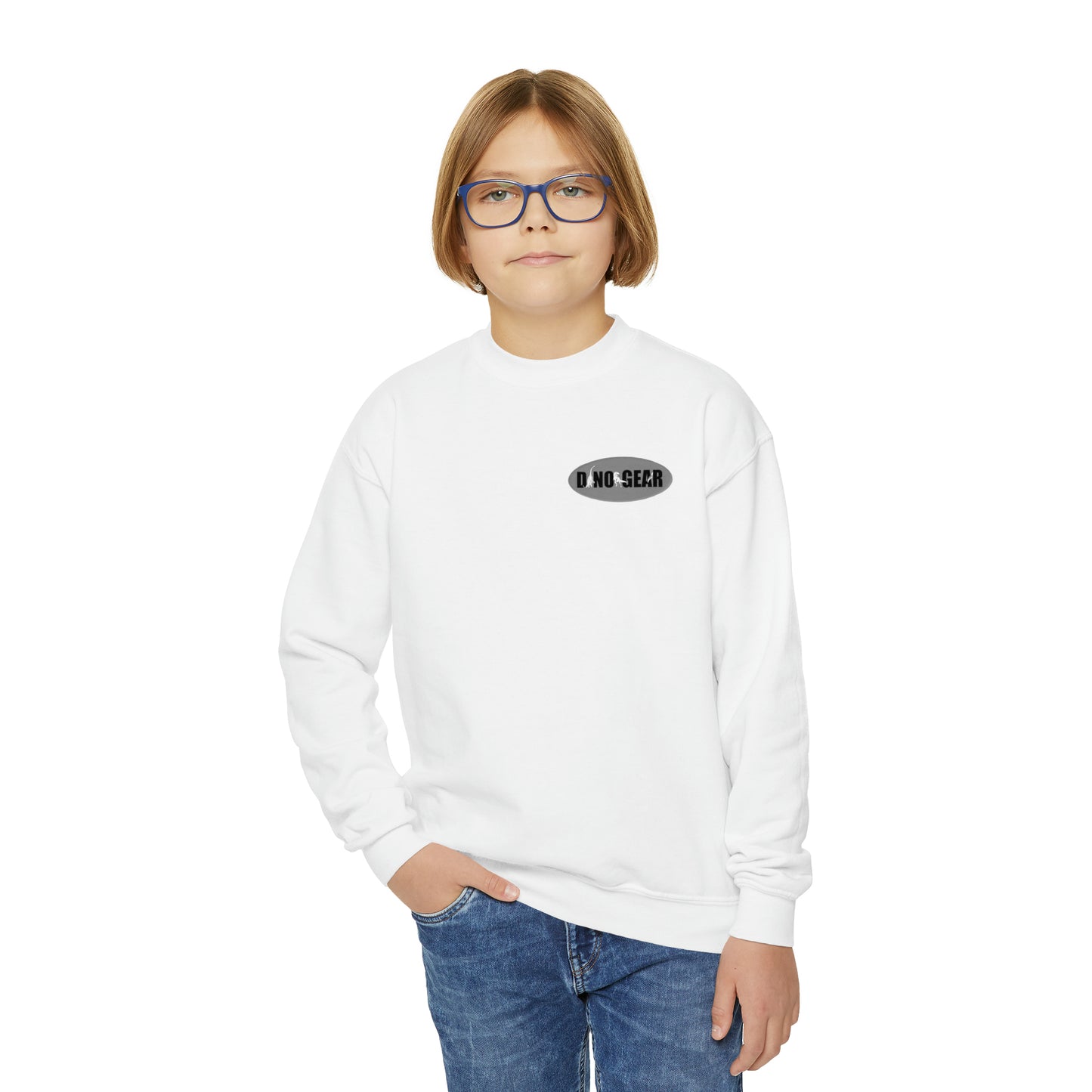 Dino-Gear: Nurse Rex - Youth Crewneck Sweatshirt