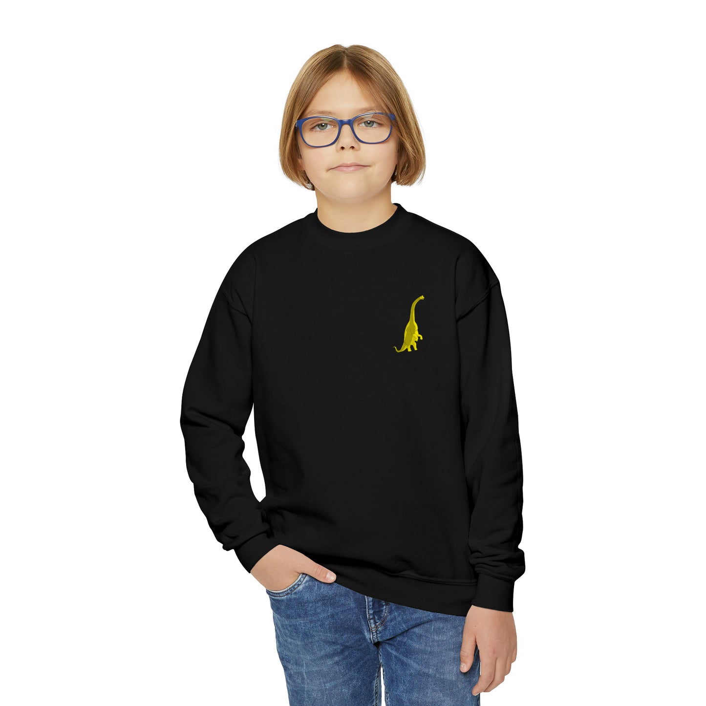 Yellow Bronto - Youth Crewneck Sweatshirt