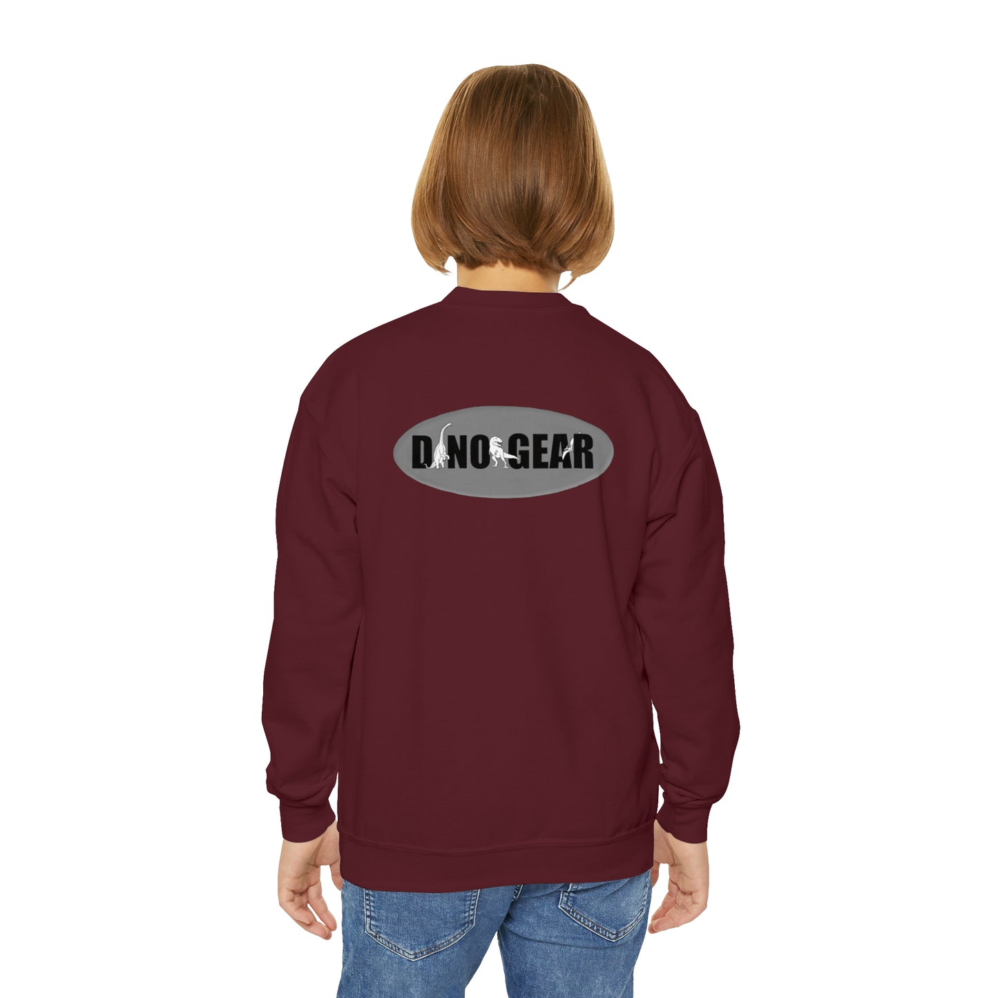 Dino-Gear: Rex - Youth Crewneck Sweatshirt