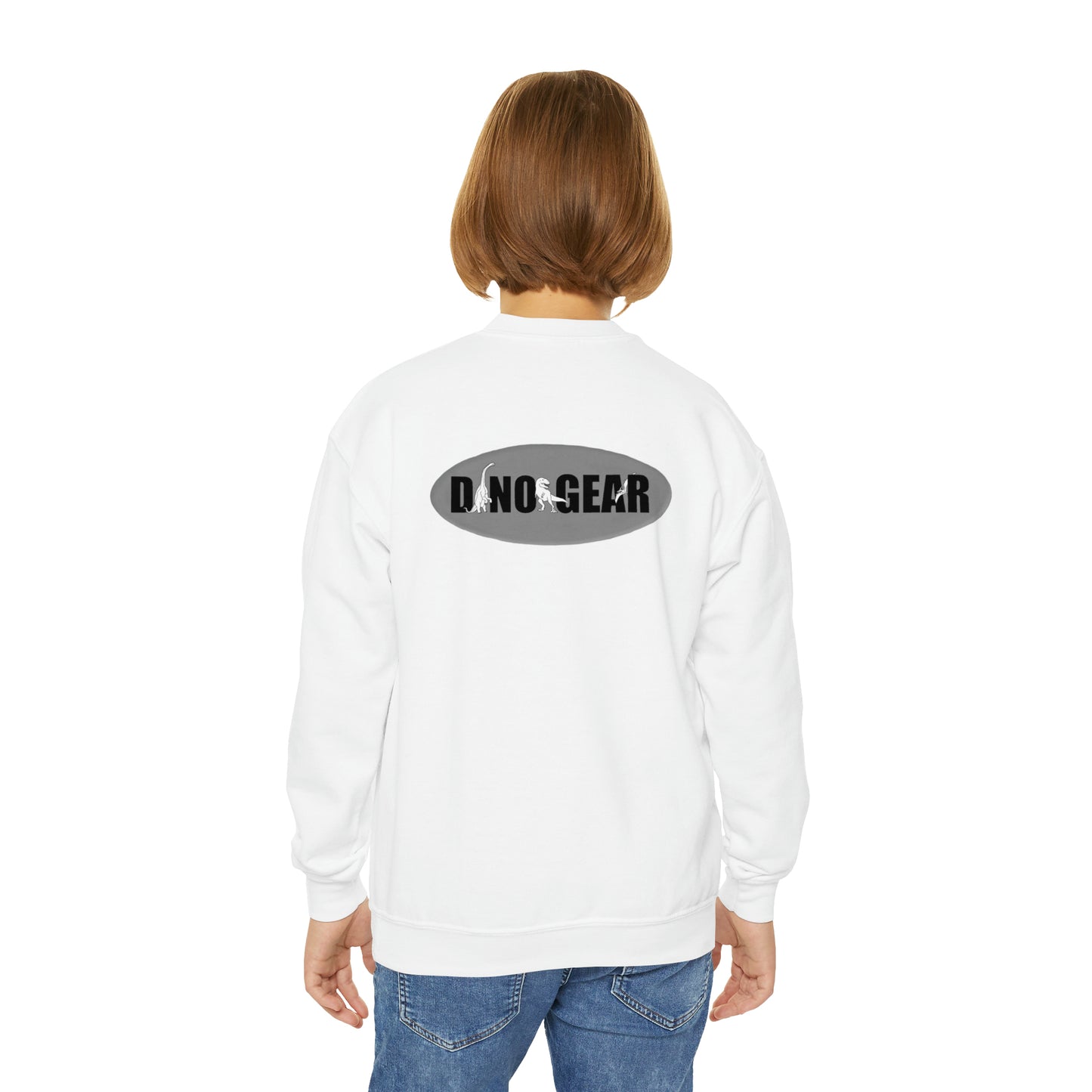 Dino-Gear: Rex - Youth Crewneck Sweatshirt