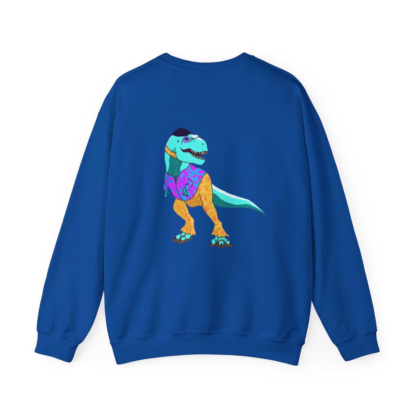 Groovy Rex - Unisex Heavy Blend™ Crewneck Sweatshirt