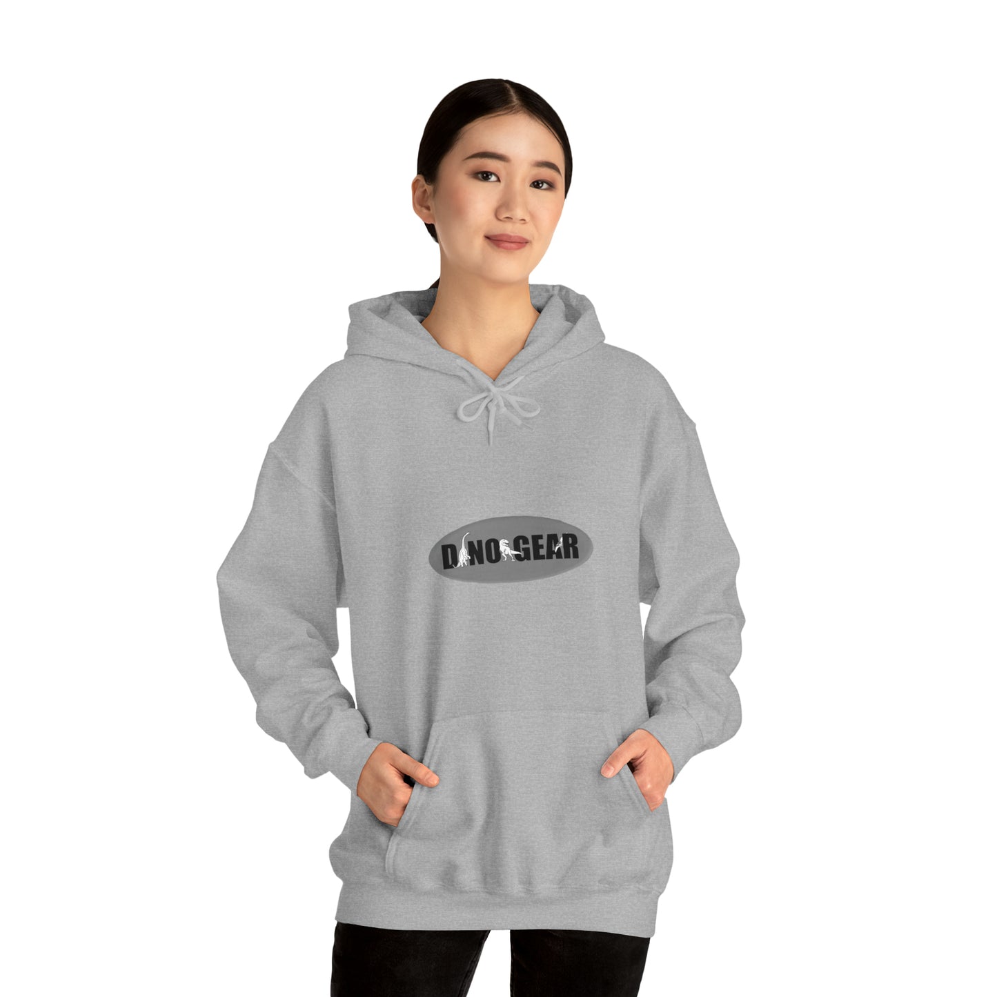 Dino-Gear: Fireman Rex - Unisex Heavy Blend™ Hooded Sweatshirt