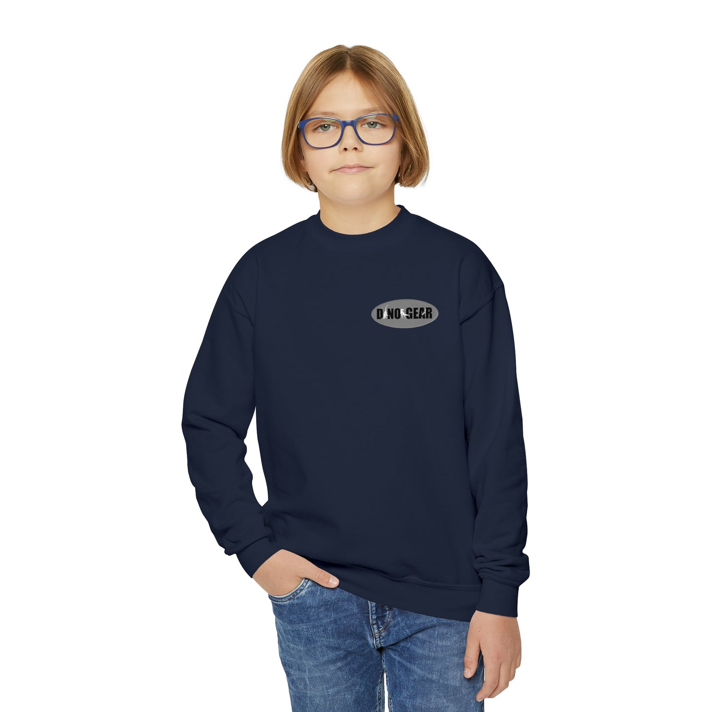 Santa Rex - Youth Crewneck Sweatshirt