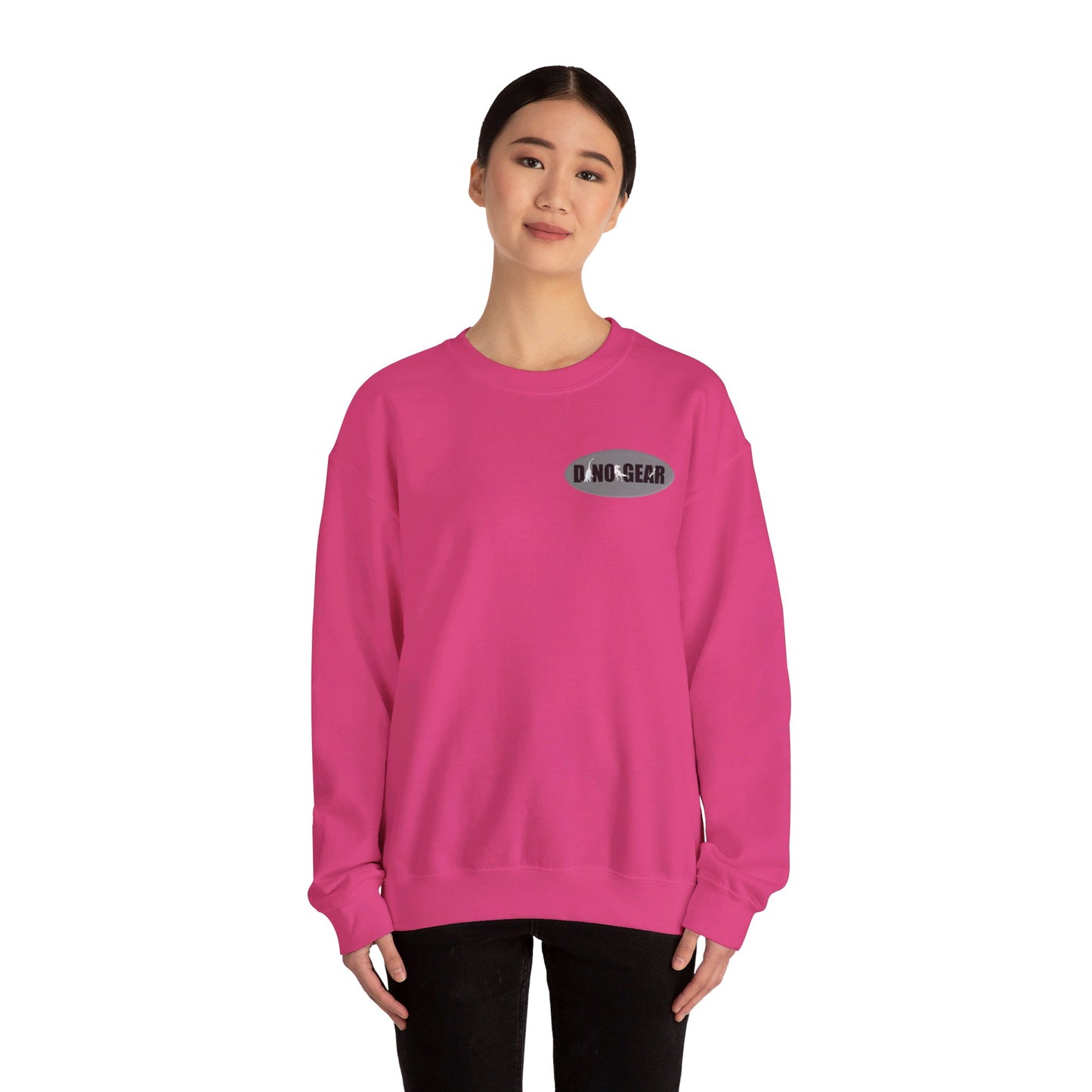 Groovy Rex - Unisex Heavy Blend™ Crewneck Sweatshirt