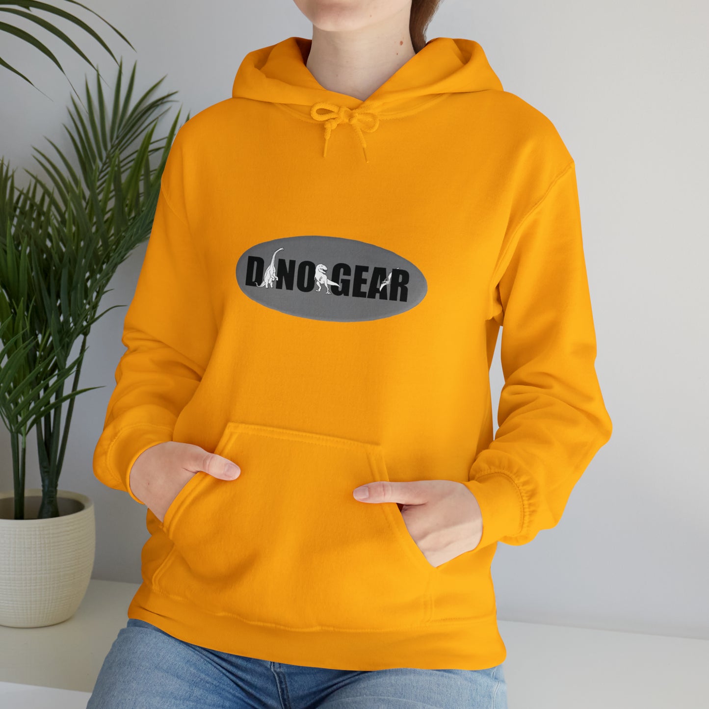 Dino-Gear: Nurse Rex - Unisex Heavy Blend™ Hooded Sweatshirt