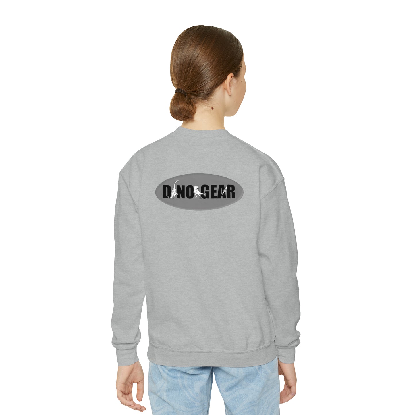 Dino-Gear: Rex - Youth Crewneck Sweatshirt