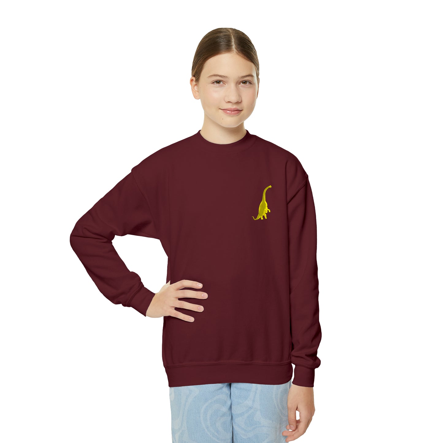 Yellow Bronto - Youth Crewneck Sweatshirt