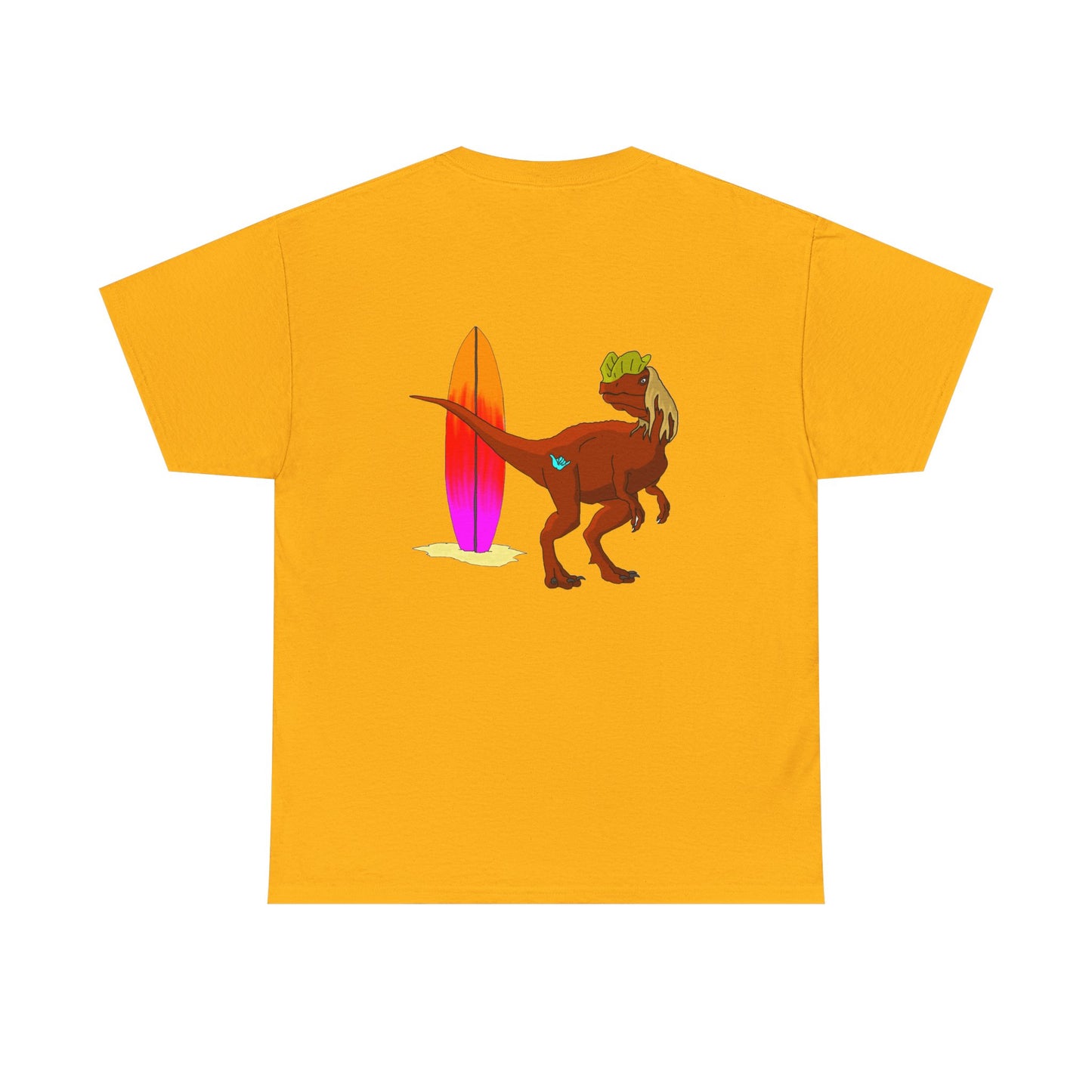 Surfing Dilophosaurus