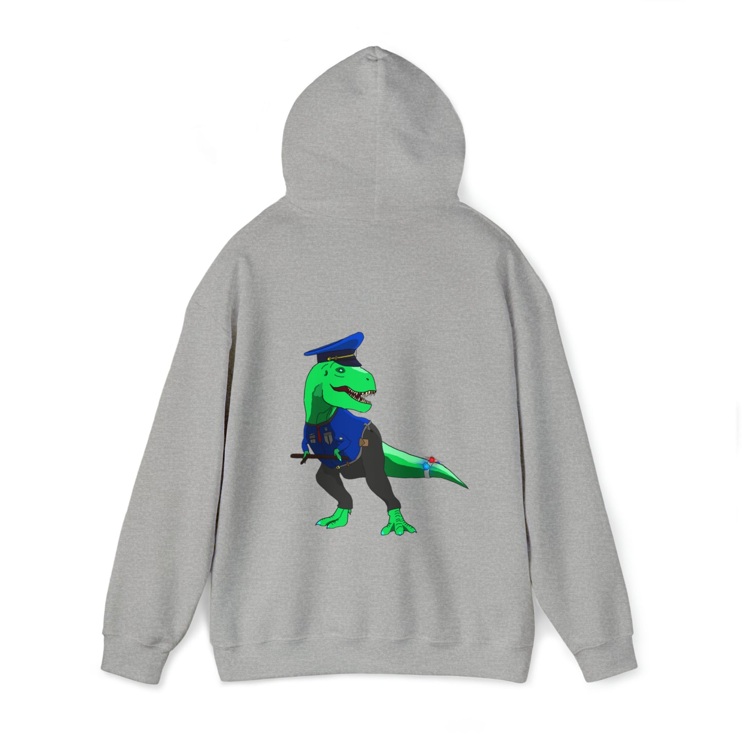 Dino-Gear: Police Rex - Unisex Heavy Blend™ Hooded Sweatshirt