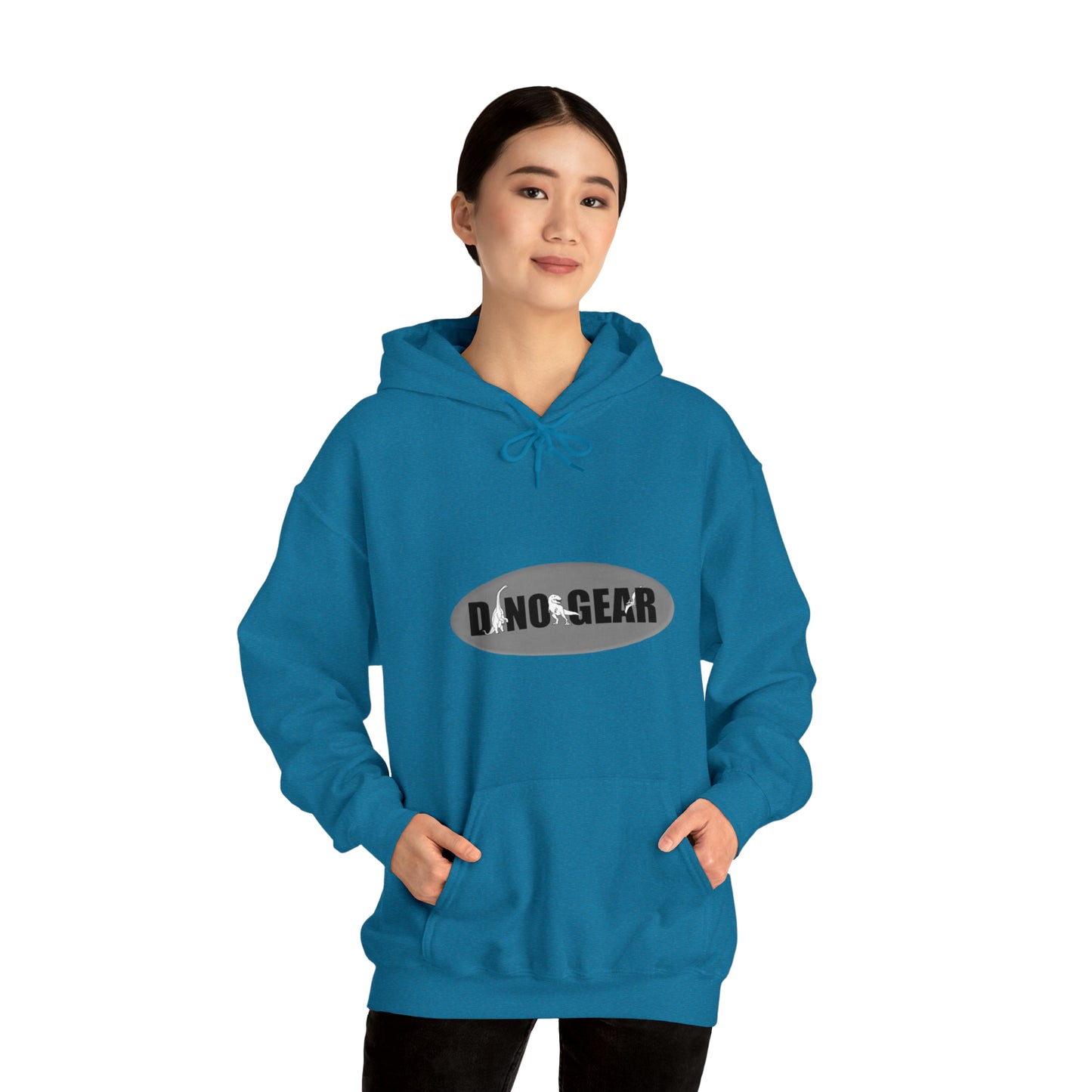 Dino-Gear: Nurse Rex - Unisex Heavy Blend™ Hooded Sweatshirt