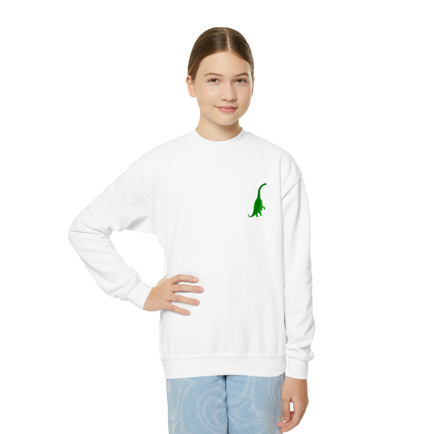 Green Bronto - Youth Crewneck Sweatshirt