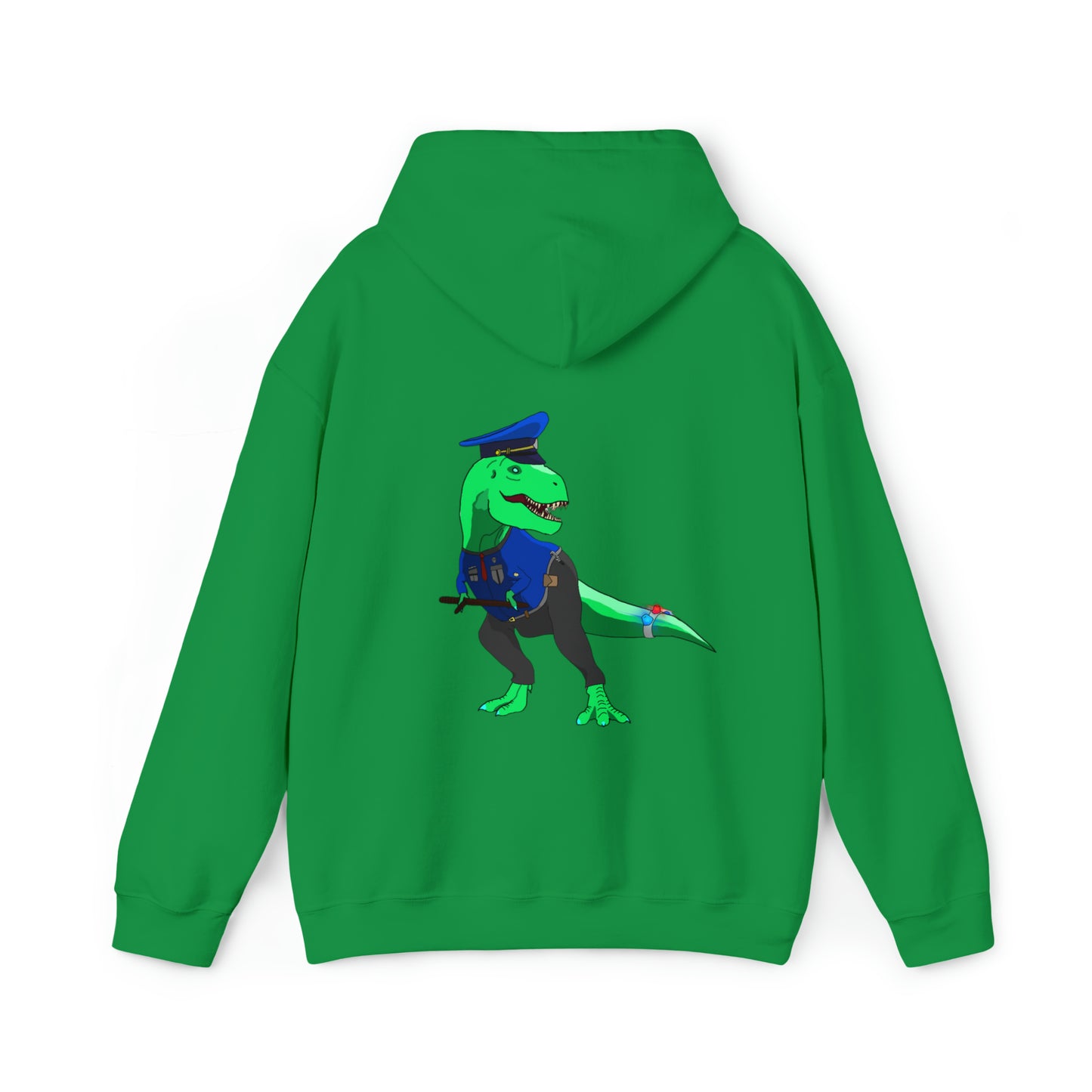 Dino-Gear: Police Rex - Unisex Heavy Blend™ Hooded Sweatshirt